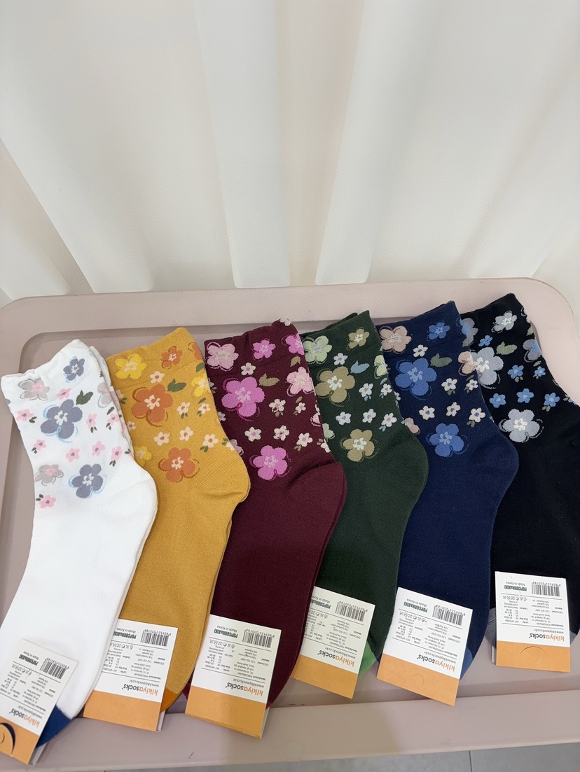 CACTUS十雙起/可混搭韓國直郵女裝新品人氣推薦24春夏襪子CACTUS十雙起/可混搭襪子
