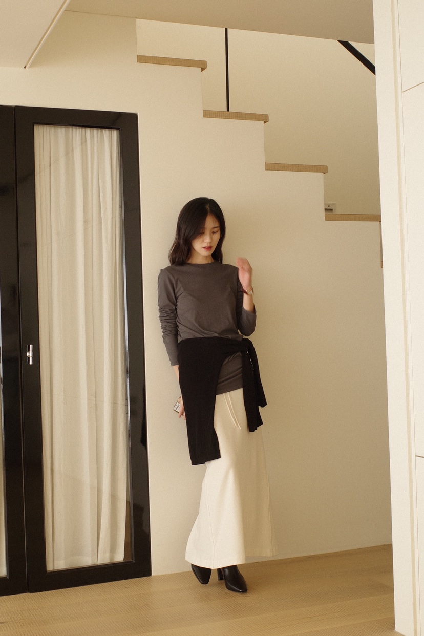 OVER RICH直郵韓國代購女裝新品推薦熱賣休閑人氣長裙兔子OVER RICH長裙
