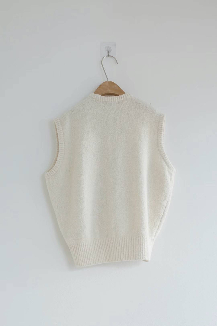 OVER RICH韓國直郵東大門代購女裝新品真品24春夏時尚馬甲OVER RICH馬甲