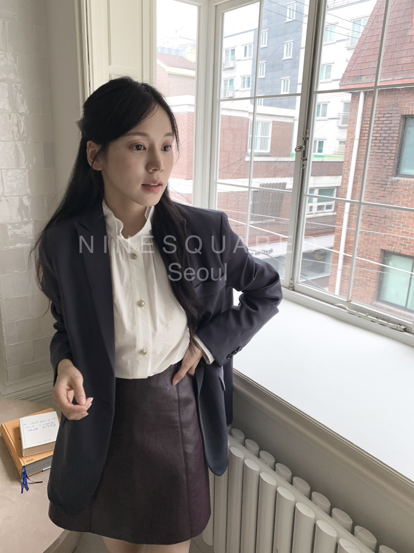 NINESQUARED直郵韓國代購女士新品職業熱賣推薦24秋夏短裙秋款NINESQUARED短裙