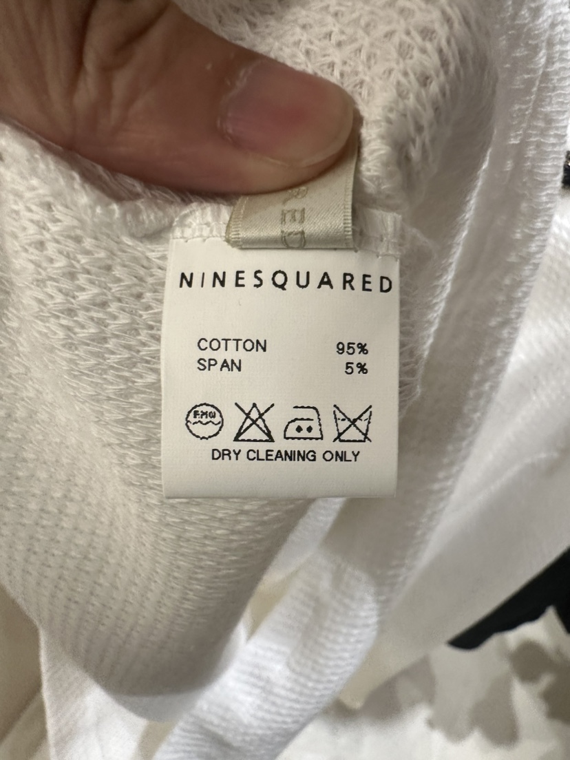 NINESQUARED韓國直郵東大門代購女裝新款時尚熱賣長袖T恤秋款NINESQUARED長袖T恤