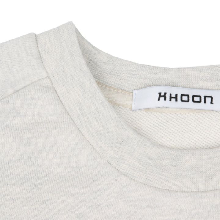 KHOON-男裝韓國直郵東大門實拍女裝新款時尚職業休閑衛衣拉鏈KHOON-男裝衛衣