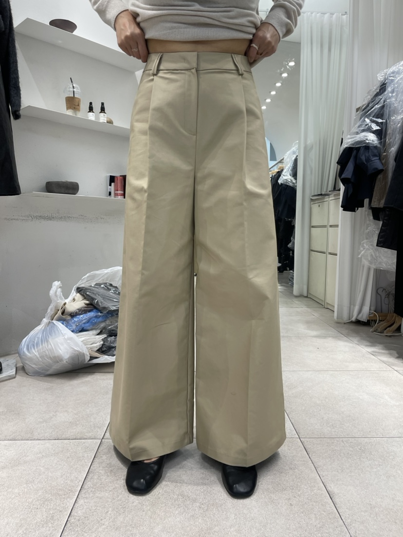 cornerbloom/3rooms韓國直郵東大門實拍女裝新品人氣休閑褲THE SUIT BAR休閑褲