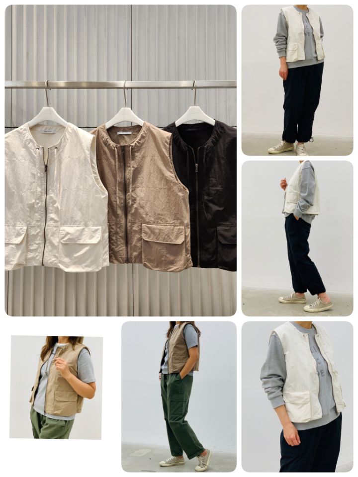 NCODE韓國直郵東大門代購女裝新品人氣職業熱賣推薦24春夏馬甲NCODE馬甲