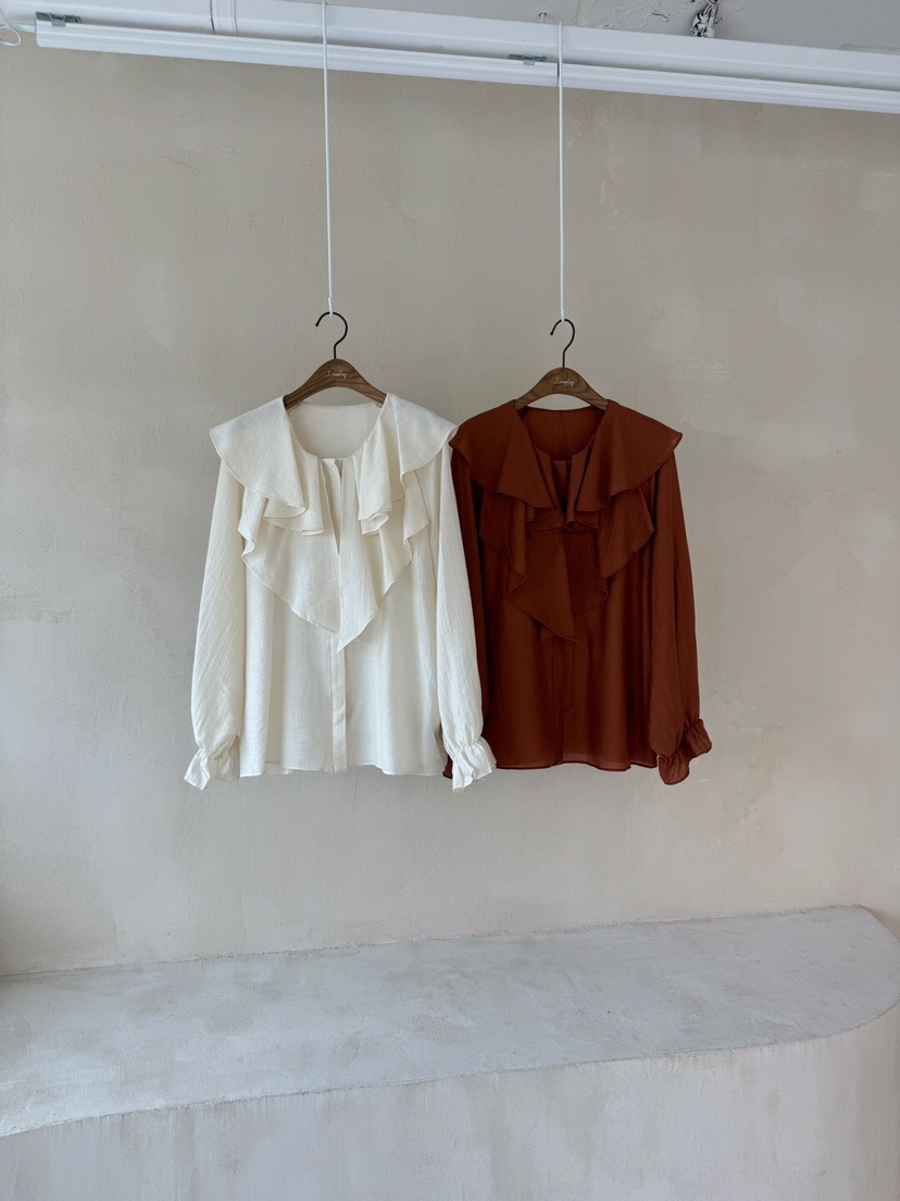 LAUNDRY韓國直郵東大門實拍女裝新品人氣時尚真品襯衫蕾絲衫LAUNDRY襯衫/蕾絲衫