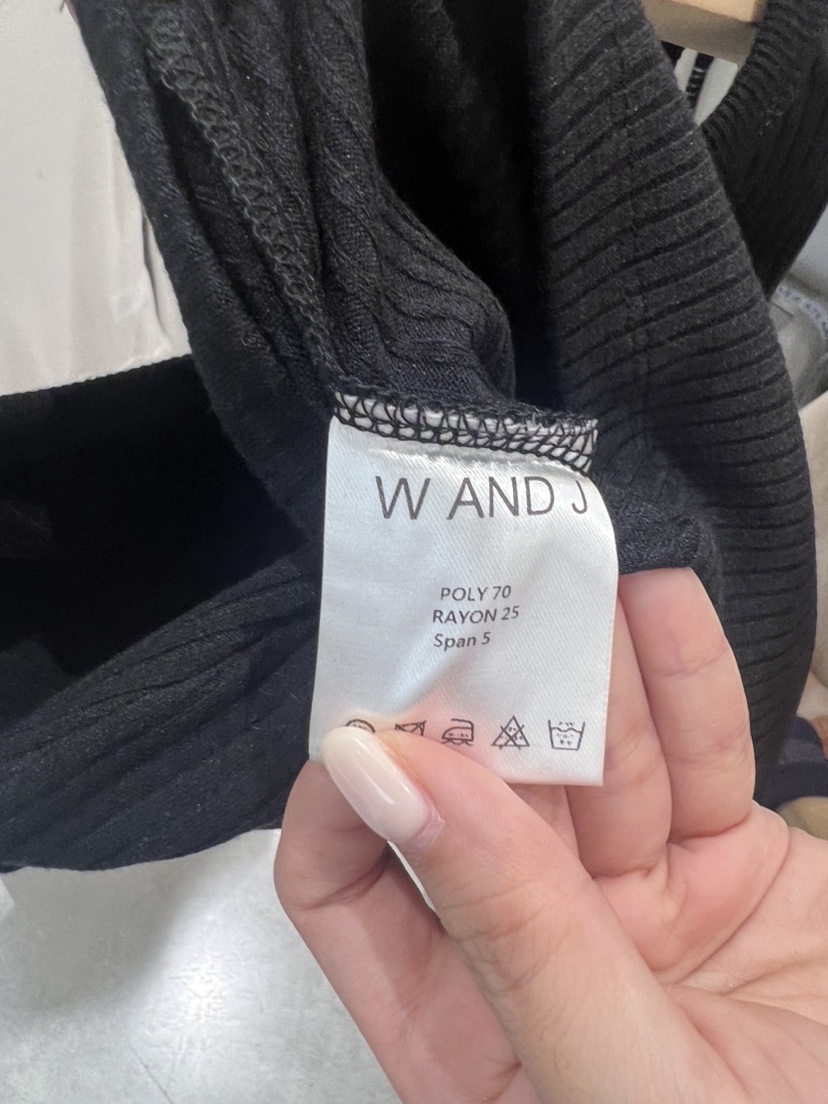 W AND J韓國直郵女裝新款休閑推薦職業人氣24春夏吊帶背心兔子W AND J吊帶/背心