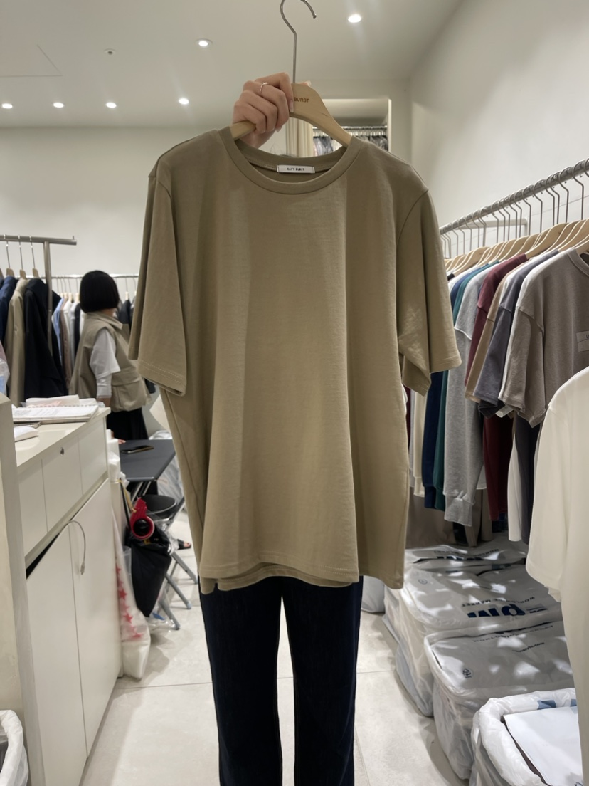 NAVY BURST直郵韓國代購女裝新品時尚職業休閑人氣推薦T恤NAVY BURSTT恤圖色2