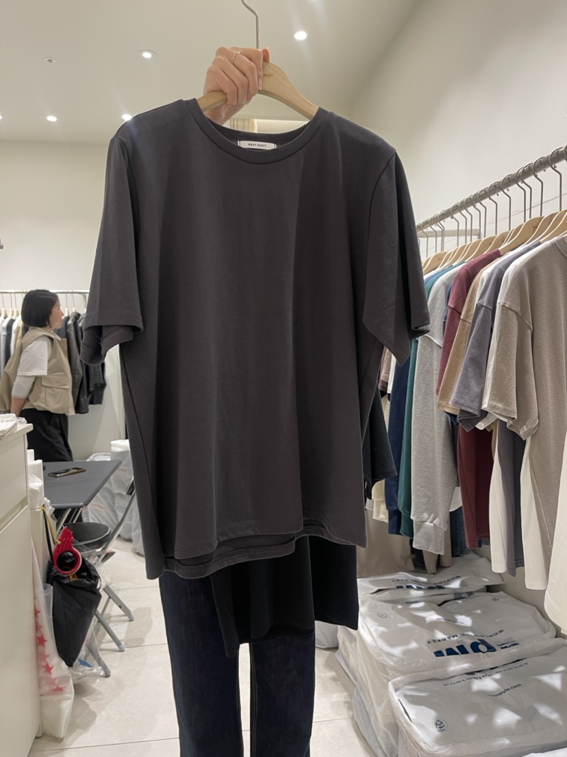 NAVY BURST直郵韓國代購女裝新品時尚職業休閑人氣推薦T恤NAVY BURSTT恤圖色4