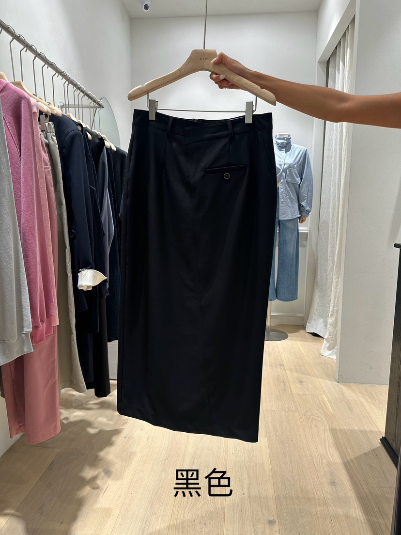 DDAY韓國直郵東大門實拍女裝新品推薦時尚職業半身裙中短裙DDAY半身裙/中短裙圖色2