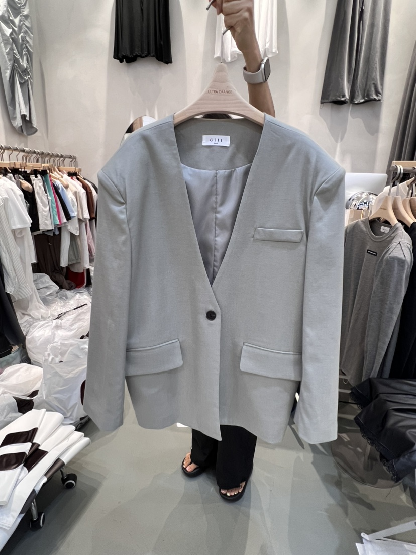 ULTRAORANGE直郵韓國代購女裝新品時尚真品人氣推薦24春夏夾克GILT/ULTRAORANGE夾克圖色2