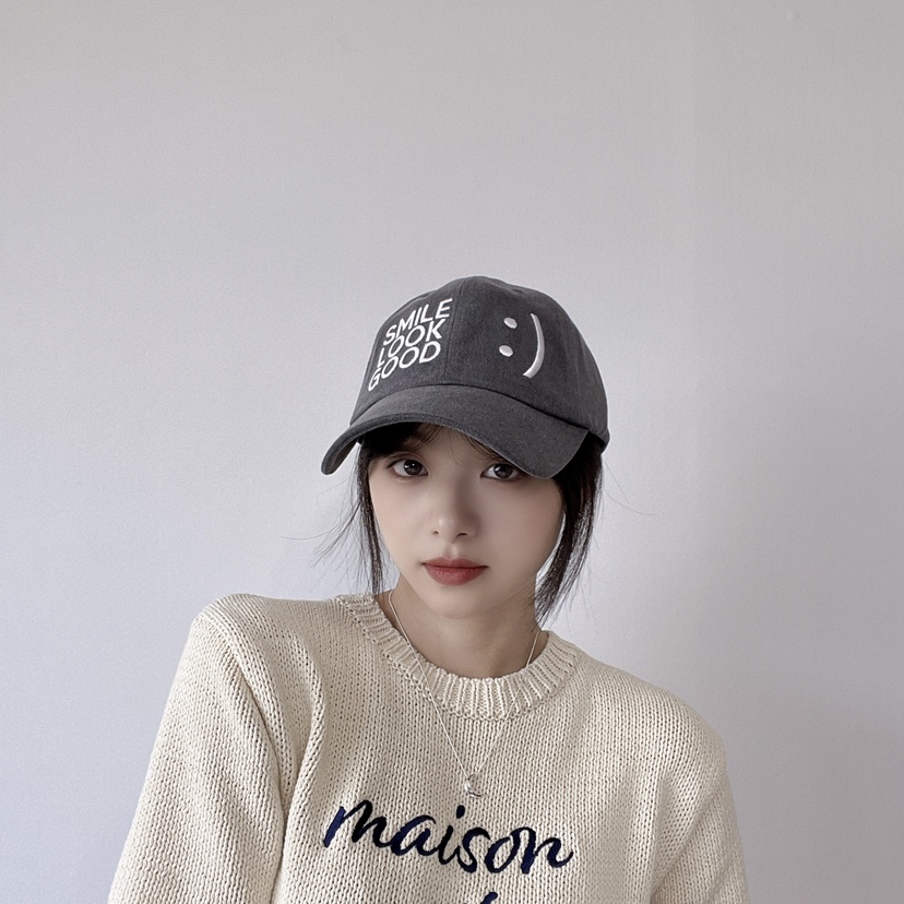 LOVELY HAT韓國直郵東大門實拍女士新款休閑熱賣24秋夏帽子LOVELY HAT帽子