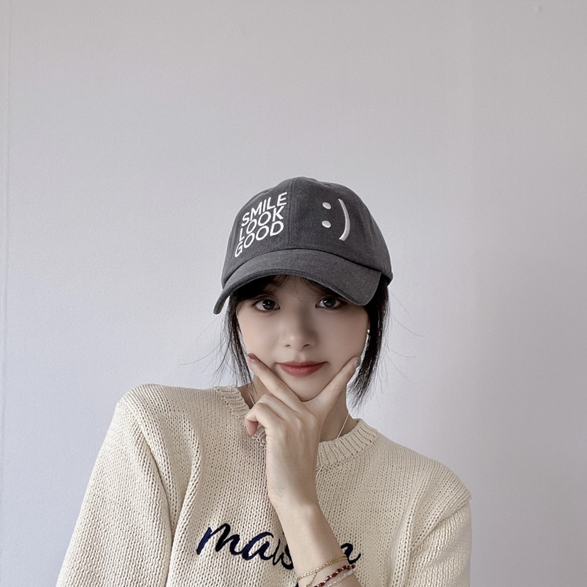 LOVELY HAT韓國直郵東大門實拍女士新款休閑熱賣24秋夏帽子LOVELY HAT帽子