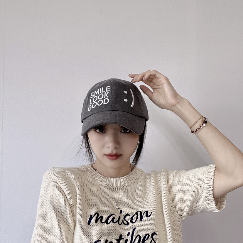 LOVELY HAT韓國直郵東大門實拍女士新款休閑熱賣24秋夏帽子LOVELY HAT帽子