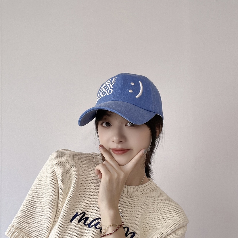 LOVELY HAT韓國直郵東大門實拍女士新款休閑熱賣24秋夏帽子LOVELY HAT帽子