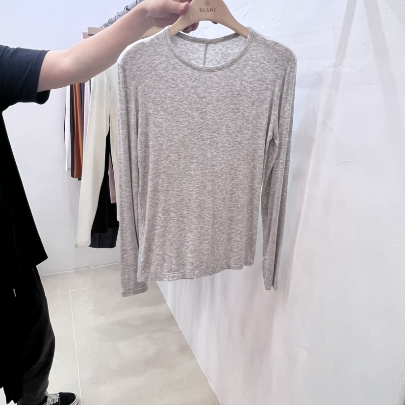 BLANC-A直郵韓國代購女裝新品人氣24春夏時尚推薦長袖T恤BLANC-A長袖T恤圖色5