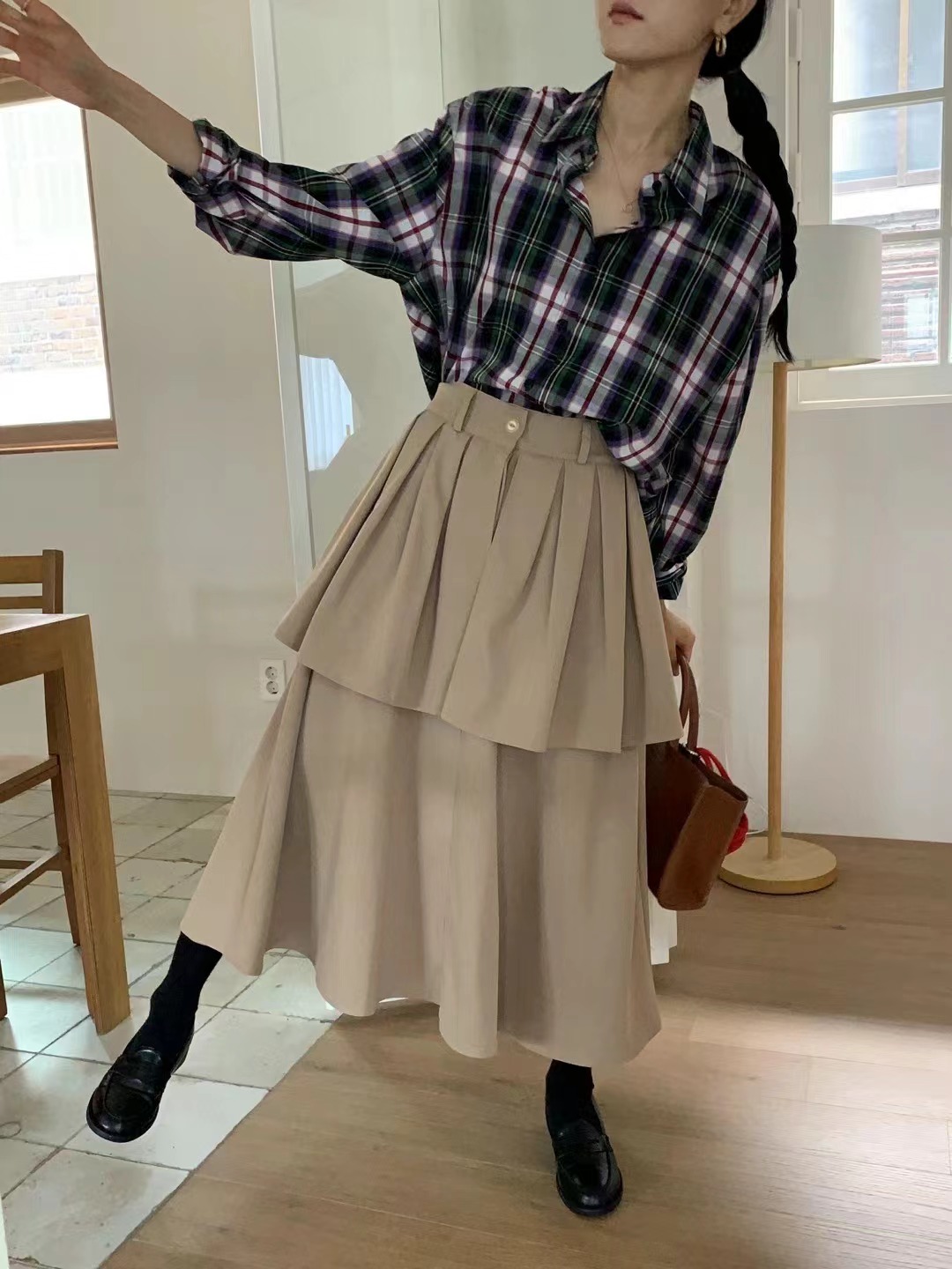 VIVACITY韓國直郵東大門代購女裝新款推薦24春夏時尚長裙VIVACITY長裙