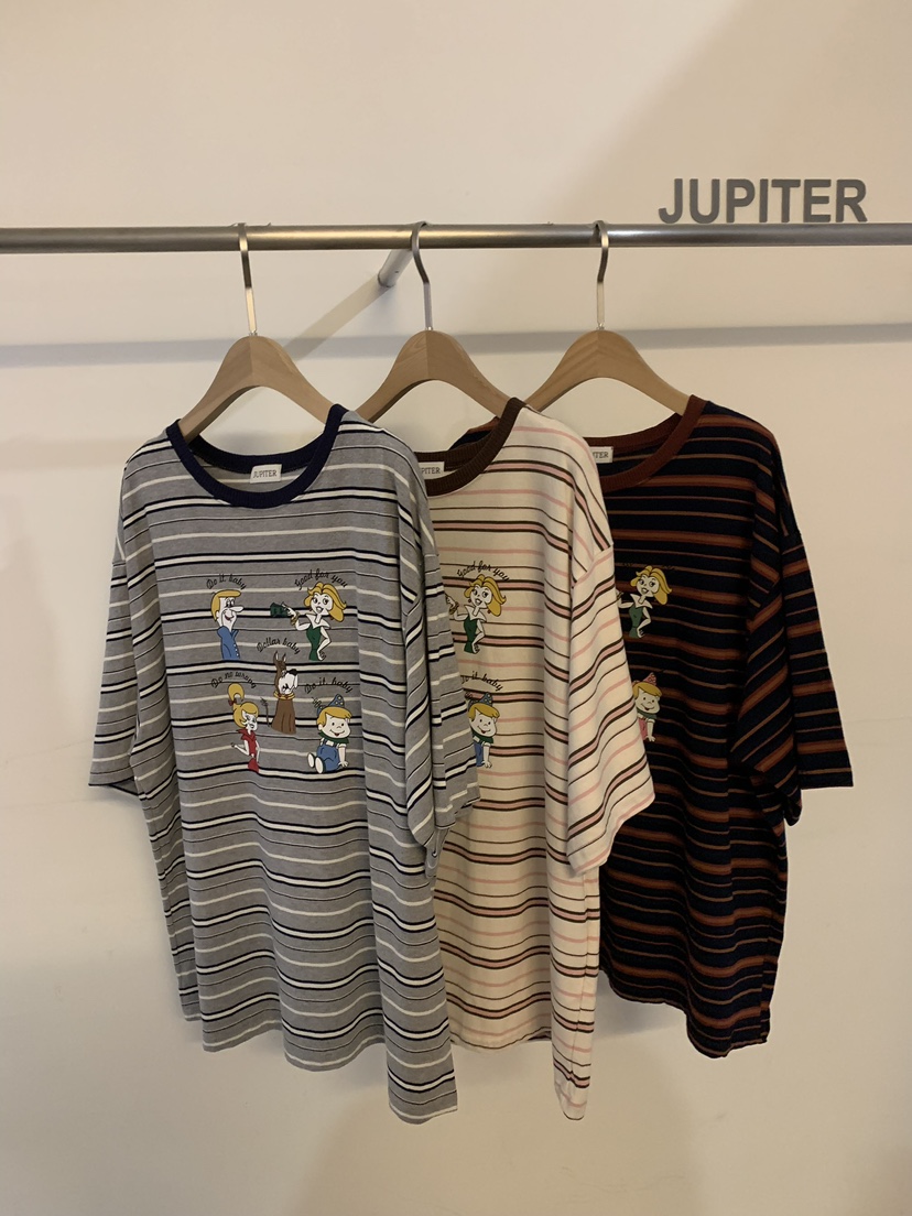 JUPITER韓國直郵東大門代購女裝新品時尚休閑人氣職業推薦T恤JUPITERT恤