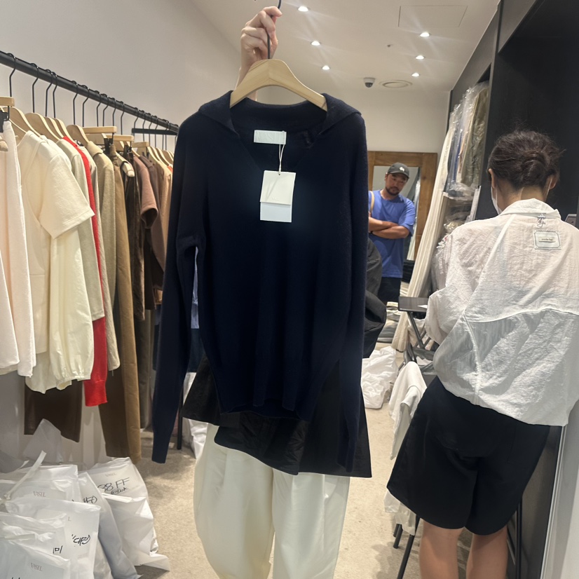 VASIL韓國直郵女裝新款時尚熱賣真品推薦人氣24春夏針織衫VASIL針織衫圖色4