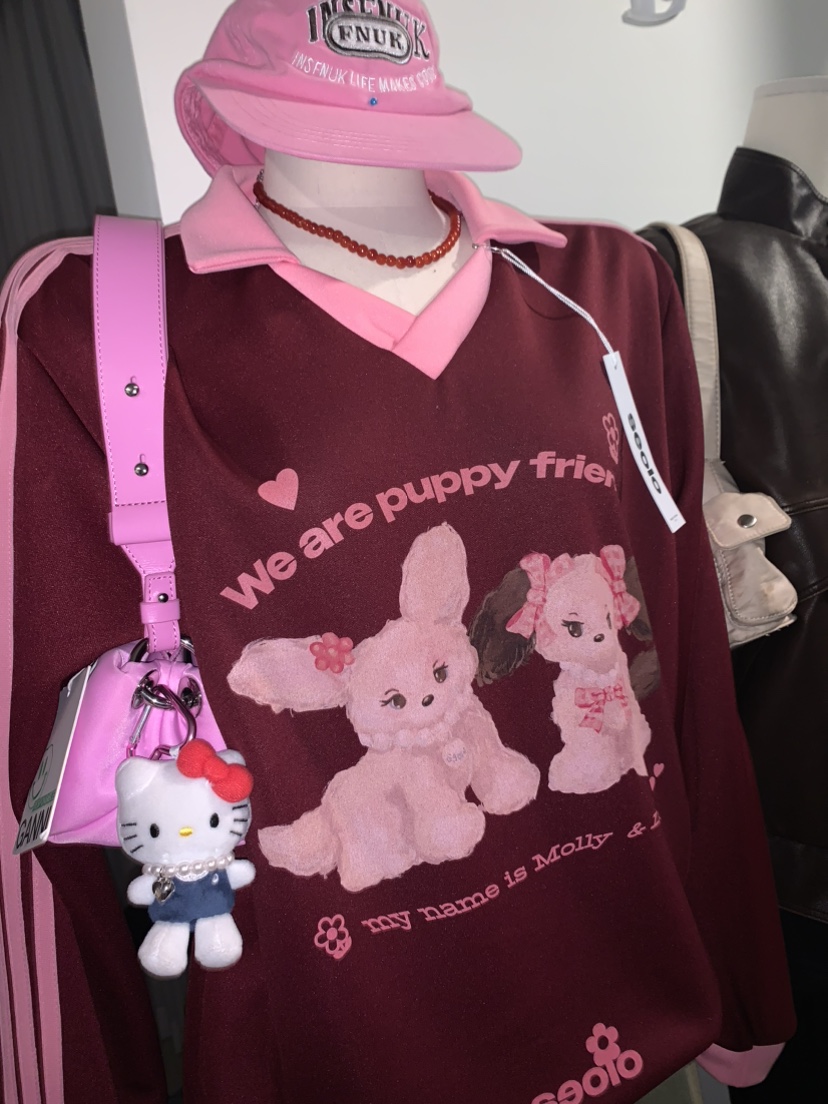 Seolo seoul直郵韓國代購女裝新品真品時尚熱賣24春夏衛衣Seolo seoul衛衣