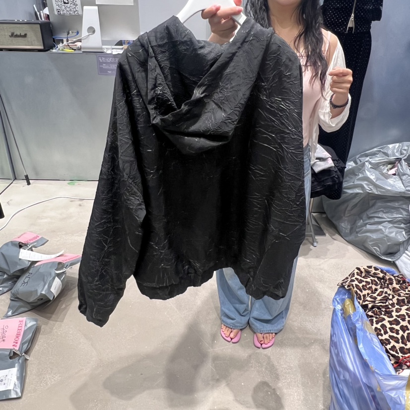 RIBBON韓國直郵東大門實拍女裝新款24春夏時尚休閑推薦衛衣RIBBON衛衣