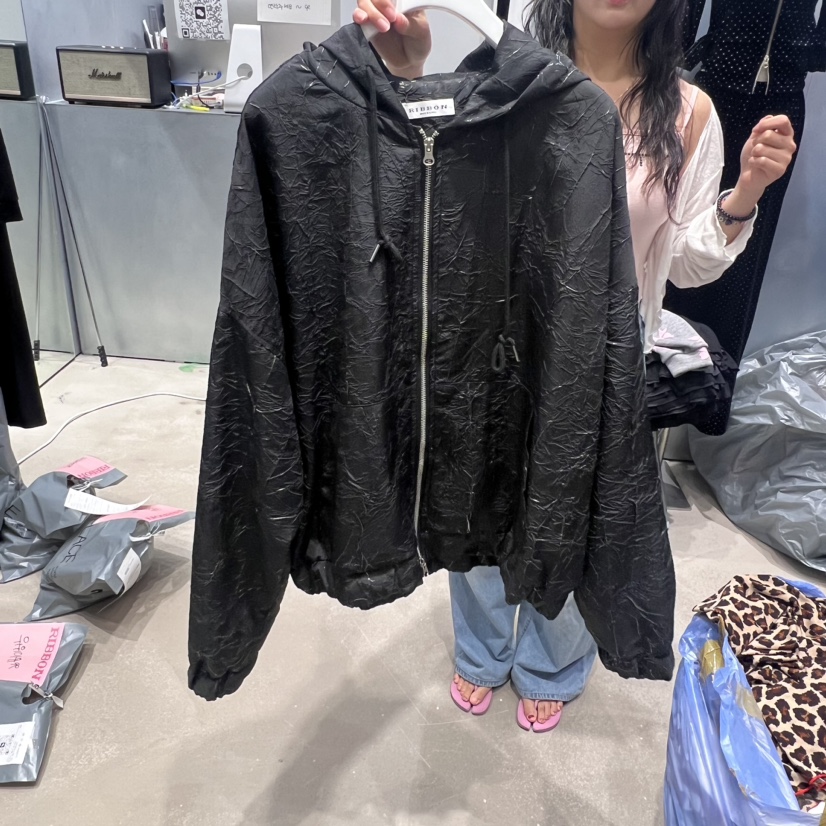 RIBBON韓國直郵東大門實拍女裝新款24春夏時尚休閑推薦衛衣RIBBON衛衣圖色2