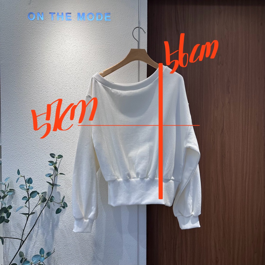 ON THE MODE韓國直郵東大門實拍女裝新品24秋冬時尚衛衣ON THE MODE衛衣