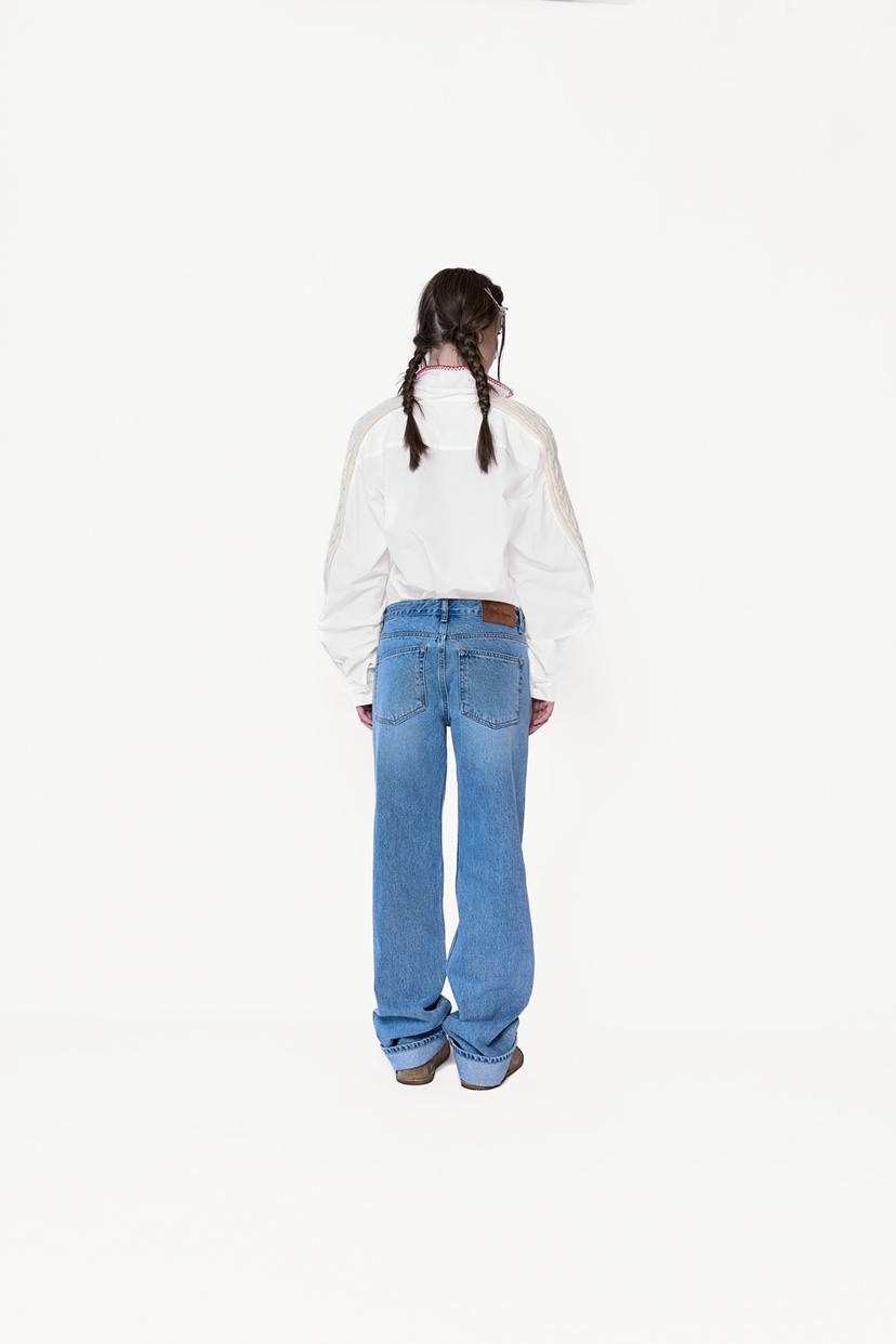POLAROMO韓國直郵東大門代購女裝新品職業真品休閑襯衫蕾絲衫POLAROMO襯衫/蕾絲衫