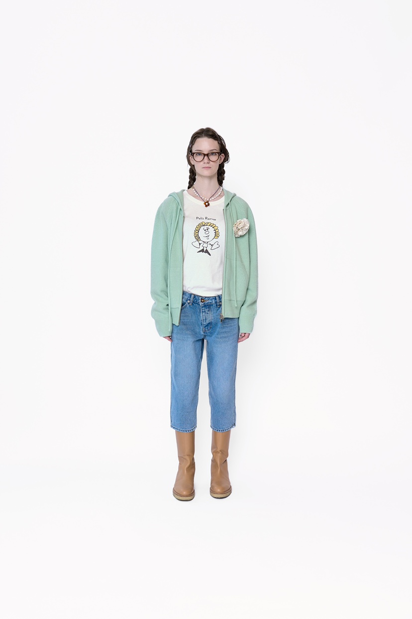 POLAROMO韓國直郵東大門實拍女裝新品推薦24秋冬夾克兜帽POLAROMO夾克圖色3