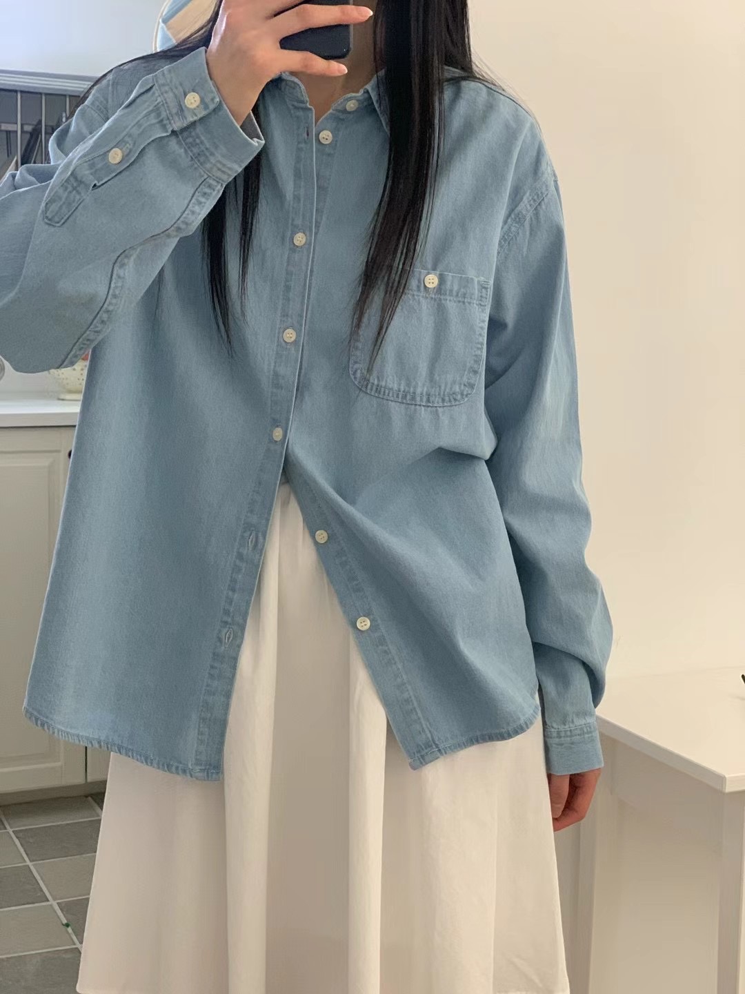 LURE直郵韓國代購女裝新品真品職業人氣24秋冬襯衫蕾絲衫LURE襯衫/蕾絲衫