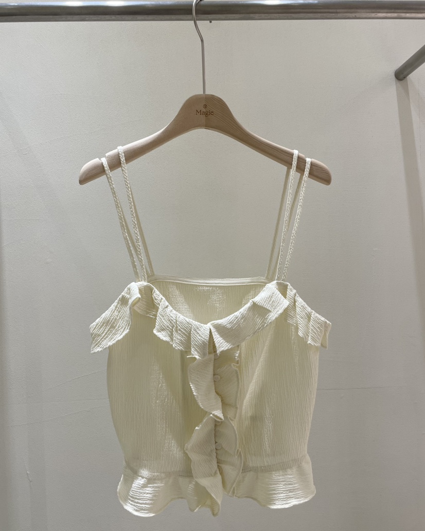 Magie韓國直郵東大門實拍女裝新品職業熱賣時尚人氣吊帶背心Magie吊帶/背心