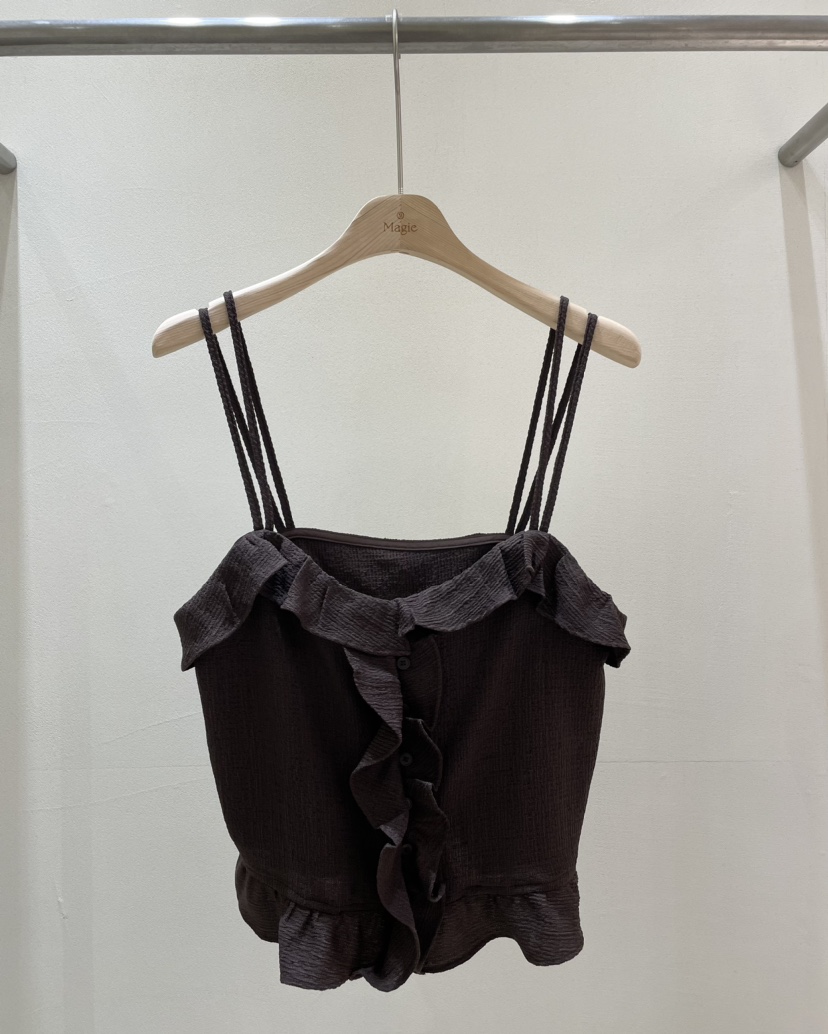 Magie韓國直郵東大門實拍女裝新品職業熱賣時尚人氣吊帶背心Magie吊帶/背心圖色2