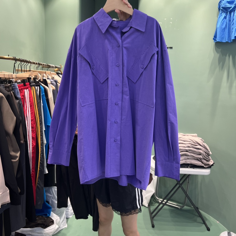 ROMANTIC NEWYORK韓國直郵東大門代購女裝新品人氣襯衫蕾絲衫ROMANTIC NEWYORK襯衫/蕾絲衫圖色3