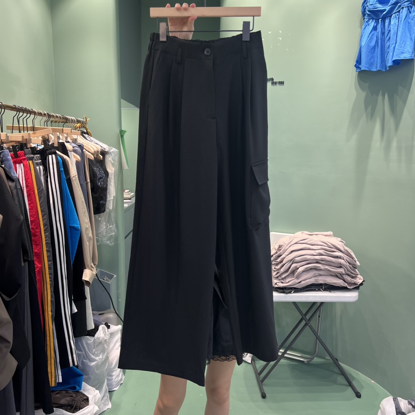 ROMANTIC NEWYORK韓國直郵女裝新品推薦休閑褲包含腰帶工裝褲ROMANTIC NEWYORK休閑褲圖色3