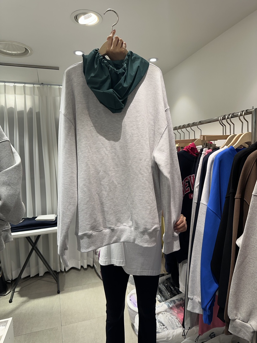 THE LOT/ LOT韓國直郵東大門實拍女裝新品真品24秋冬衛衣連帽THE LOT/ LOT衛衣