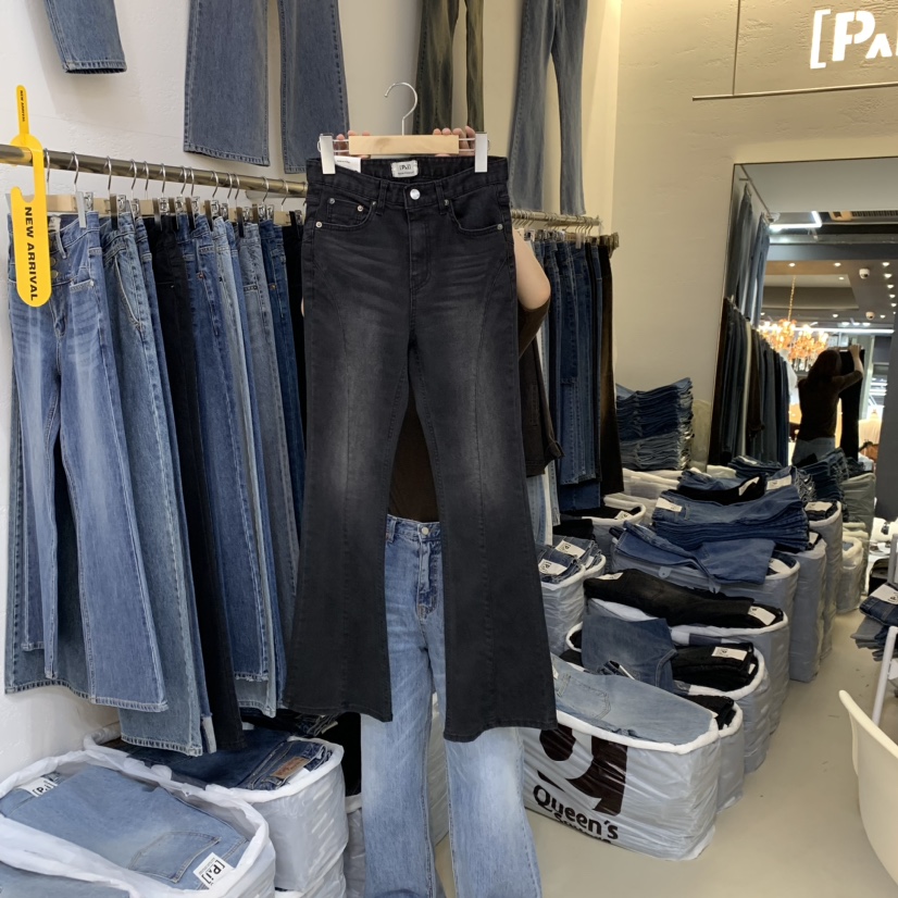 PAI直郵韓國代購女裝新品休閑推薦職業真品時尚24秋冬牛仔褲PAI牛仔褲圖色2
