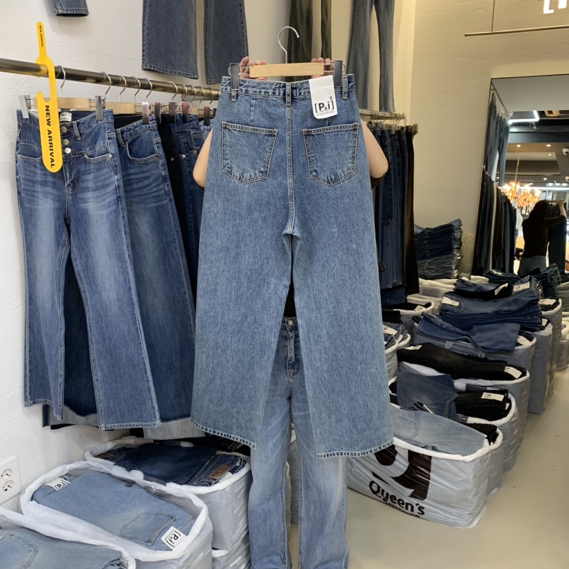 PAI韓國直郵東大門代購女裝新品人氣職業熱賣休閑真品牛仔褲PAI牛仔褲