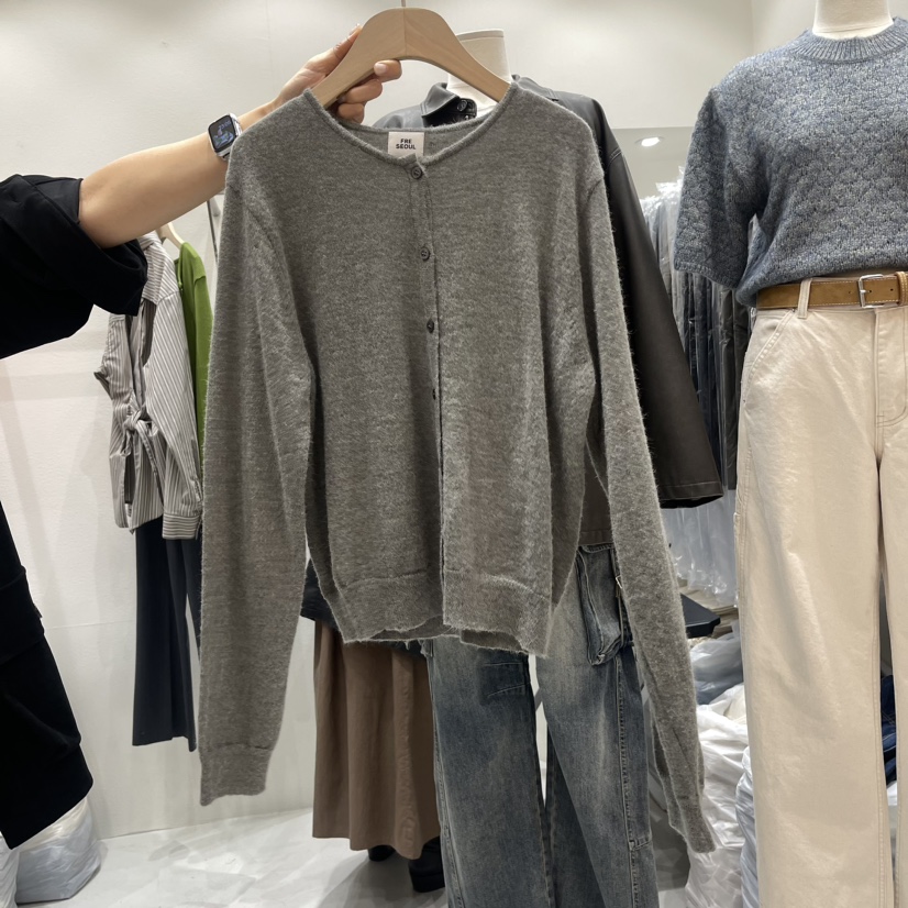 FRE韓國直郵女裝新品真品休閑時尚推薦熱賣人氣職業24秋冬針織衫FRE針織衫圖色4