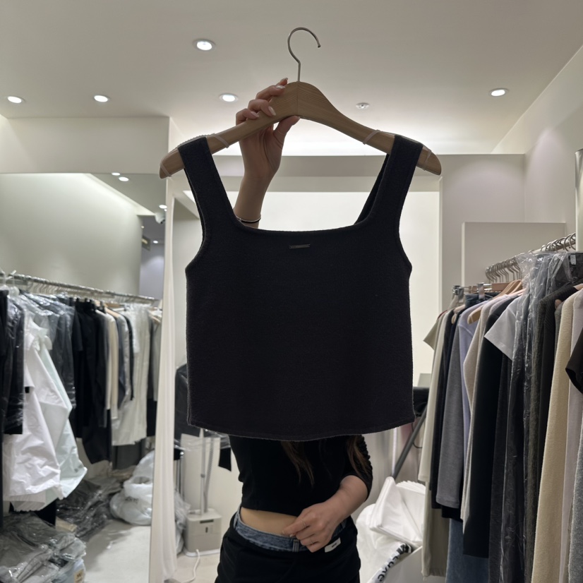 ZERO ZERO韓國直郵東大門實拍女裝新品職業人氣時尚吊帶背心ASHTOE吊帶/背心圖色3