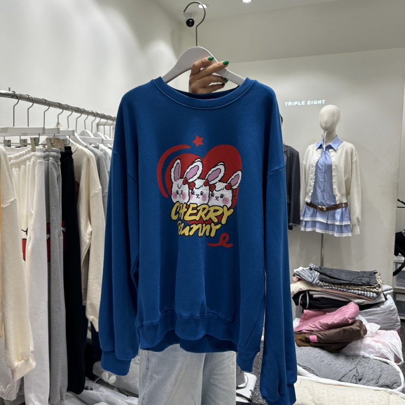 VINTAGE888/TRIPLE EIGHT直郵韓國代購女裝新款時尚衛衣VINTAGE888/TRIPLE EIGHT衛衣圖色2