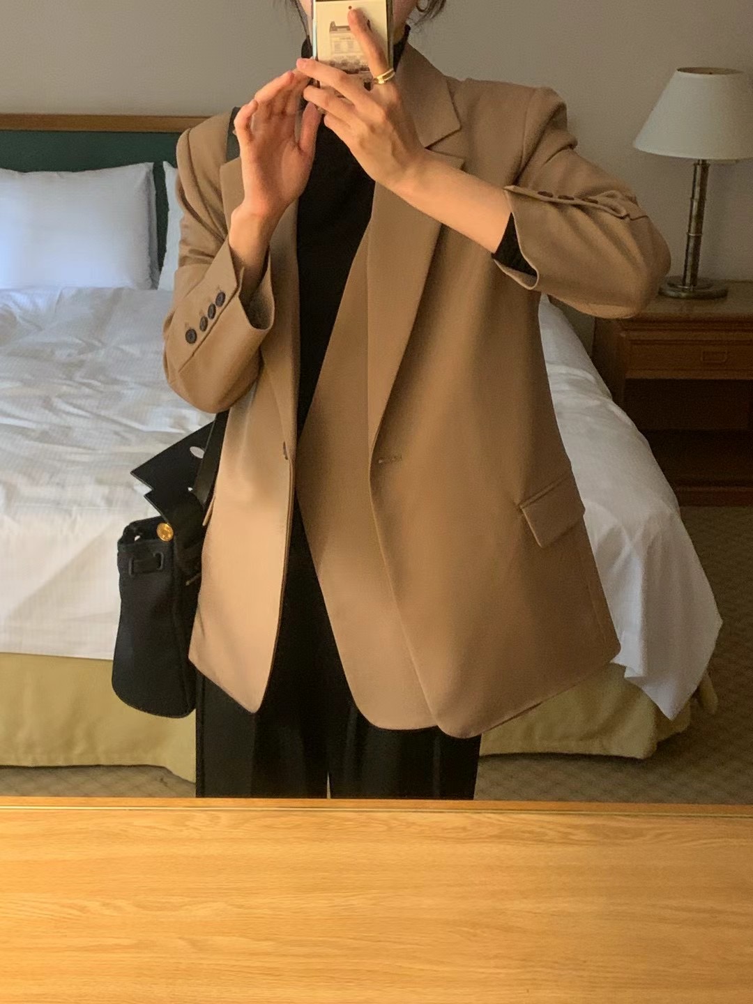 ANDYOUBROWN韓國直郵女裝新款職業時尚24秋冬推薦真品夾克ANDYOUBROWN-OT夾克