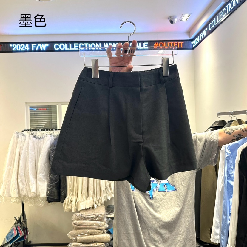 OUTFIT韓國直郵東大門實拍女裝新款人氣真品推薦時尚職業短褲OUTFIT短褲圖色1