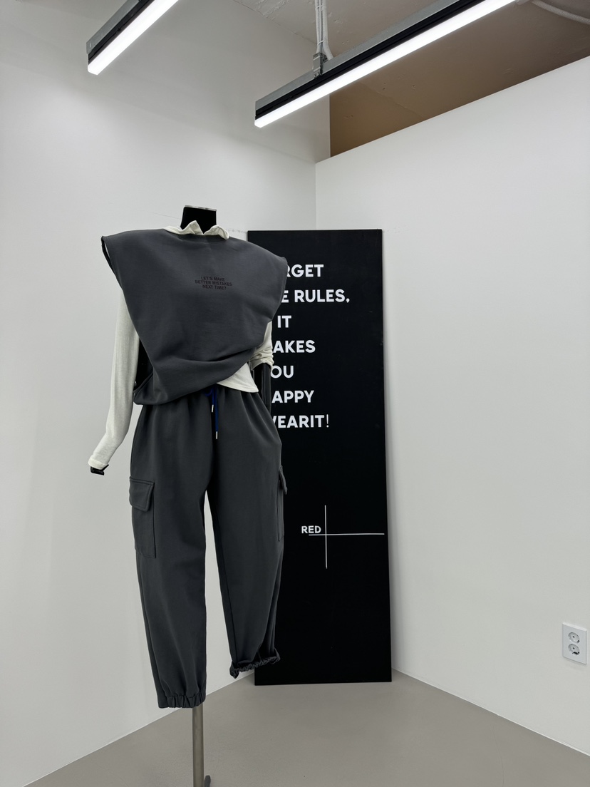 RED-a韓國直郵東大門實拍女裝新款時尚休閑熱賣休閑褲工裝RED-A休閑褲