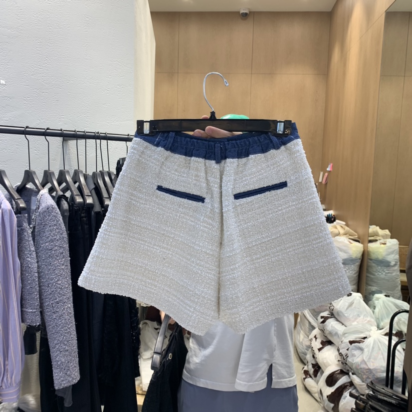 TRIPLE SEVEN韓國直郵女裝新款真品人氣24春夏職業休閑短褲TRIPLE SEVEN短褲