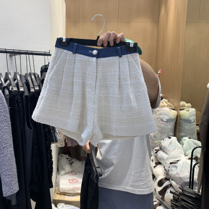 TRIPLE SEVEN韓國直郵女裝新款真品人氣24春夏職業休閑短褲TRIPLE SEVEN短褲圖色1