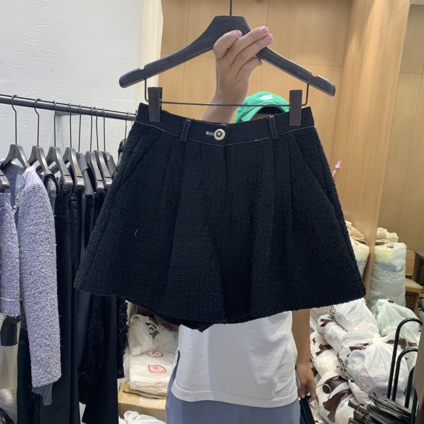 TRIPLE SEVEN韓國直郵女裝新款真品人氣24春夏職業休閑短褲TRIPLE SEVEN短褲圖色2