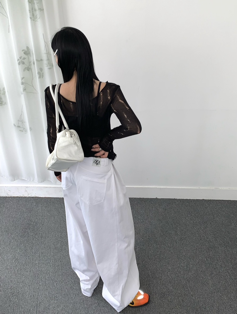 Seolo seoul韓國直郵東大門代購女裝新品熱賣24秋夏休閑褲Seolo seoul休閑褲