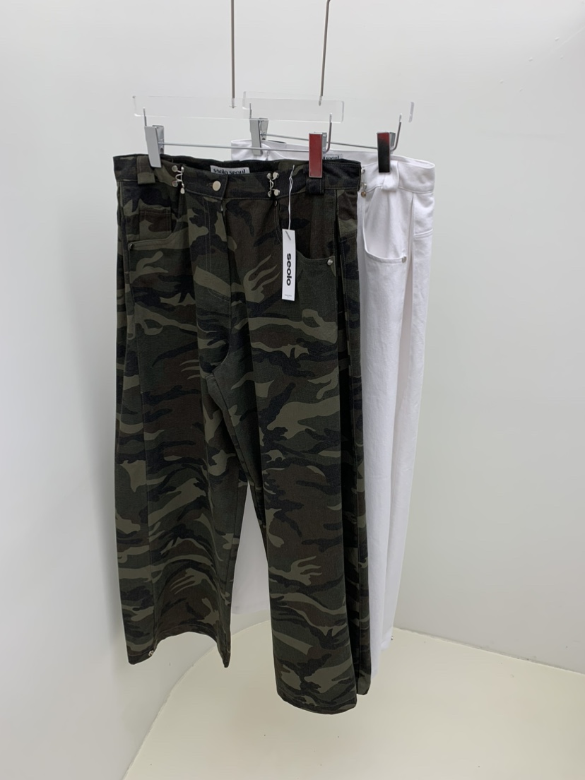 Seolo seoul韓國直郵東大門代購女裝新品熱賣24秋夏休閑褲Seolo seoul休閑褲