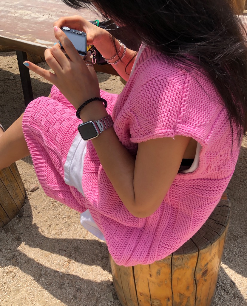 PAIRING韓國直郵東大門實拍女裝新品職業推薦人氣休閑24秋夏馬甲PAIRING馬甲