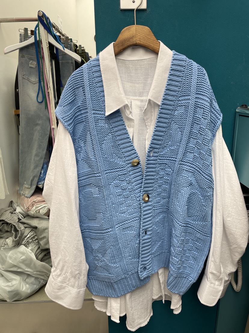 PAIRING韓國直郵東大門實拍女裝新品職業推薦人氣休閑24秋夏馬甲PAIRING馬甲圖色4