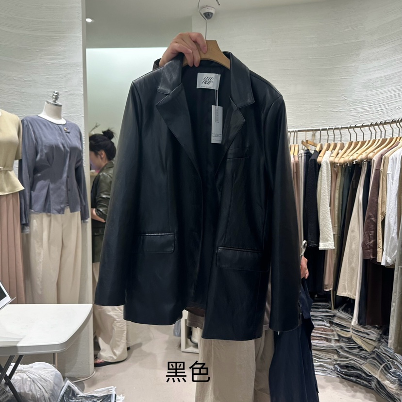 2BOTTLE韓國直郵女士新款職業休閑人氣真品24秋夏時尚夾克2BOTTLE夾克圖色3